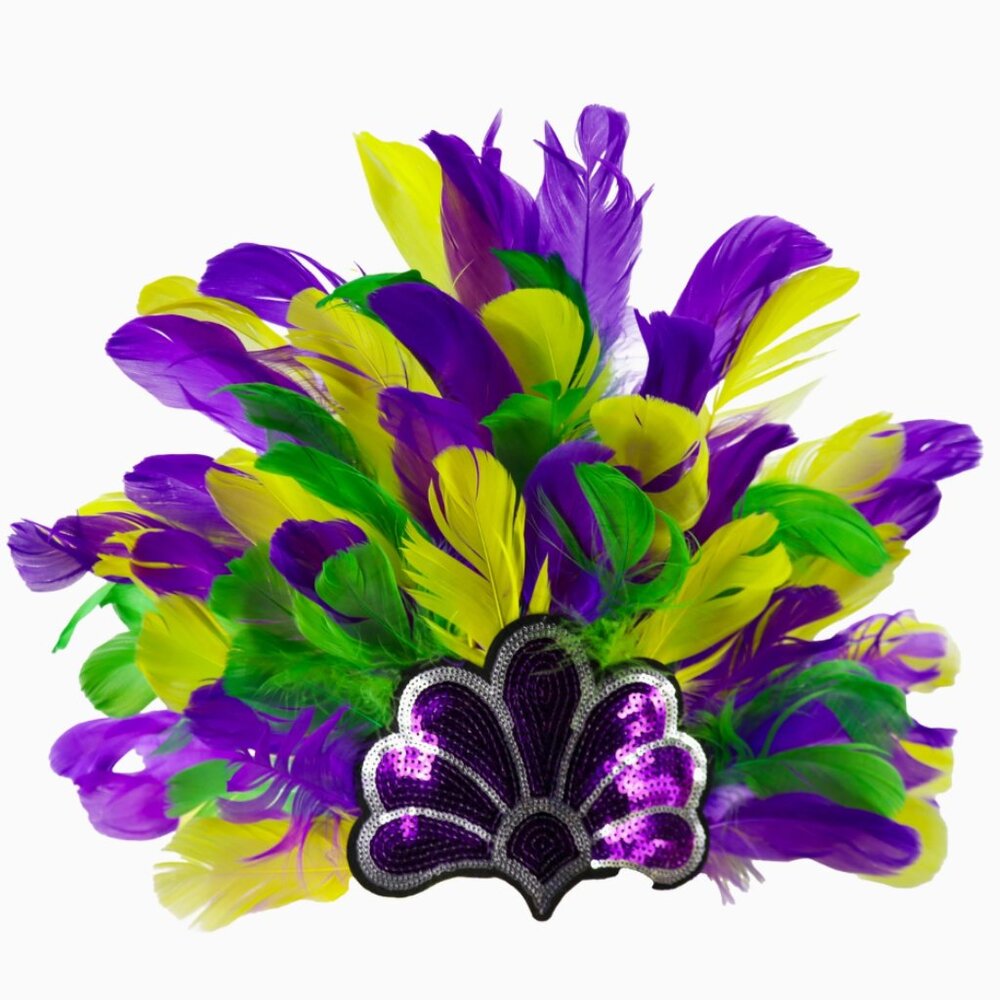 Samba Mardi Gras Feather Headdress